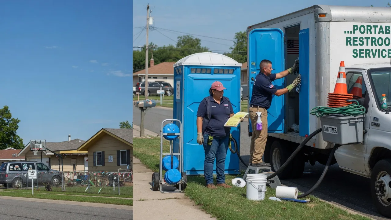 Portable Toilet Rental in Pocahontas, IL near me